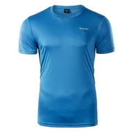 Koszulki męskie - Koszulka męska NA SIŁOWNIĘ DO BIEGANIE FITNESS Hi-tec sportowa treningowaXL - miniaturka - grafika 1