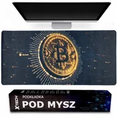 Podkładki pod mysz - Podkładka Pod Myszke Mysz Gamingowa Mata 90X40 Btc - miniaturka - grafika 1