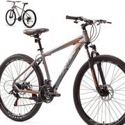 Rowery - Nicebike Triad M4 TR05 27,5 cala Szary - miniaturka - grafika 1