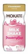 Kakao i czekolada - 4x500g MOKATE Milk Shake truskawkowy UK - miniaturka - grafika 1