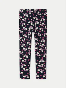 NAME IT Legginsy Vivian 13225099 Granatowy Regular Fit - Legginsy - miniaturka - grafika 1