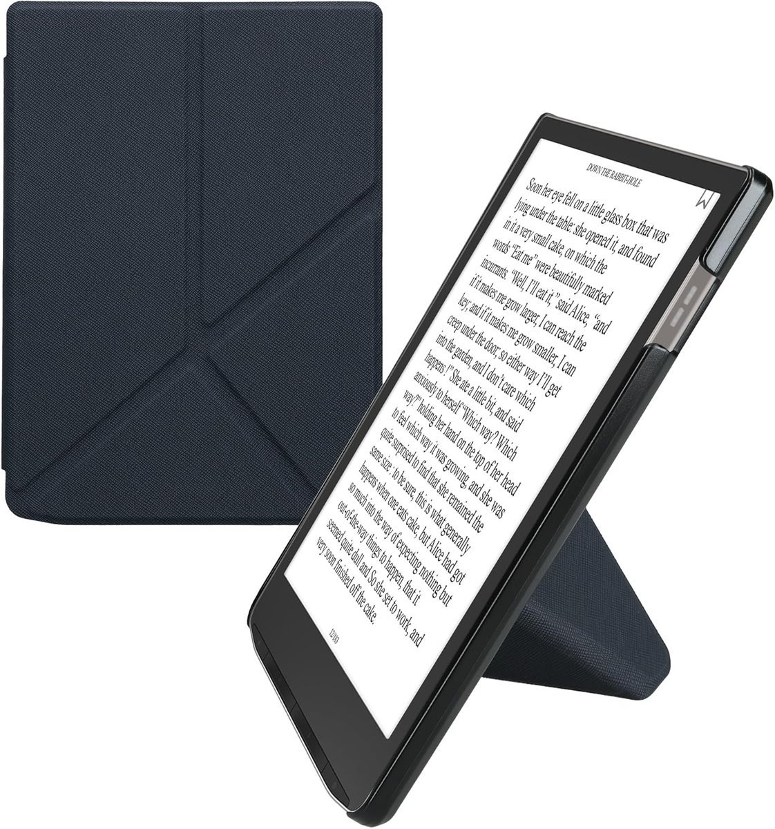 kwmobile, etui kompatybilne z Pocketbook InkPad 4 / Color 3 / Color 2 / Vivlio InkPad 4 / InkPad Color 3, sztuczna skóra, pokrowiec ochronny na eRea..