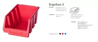 Pozostałe wyposażenie warsztatu - PATROL Pojemnik magazynowy ERGOBOX 3 - miniaturka - grafika 1