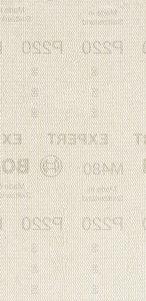 Bosch Mesh structure sanding sheet M480 93x186 K220 10x - 2608900748 EXPERT RANGE