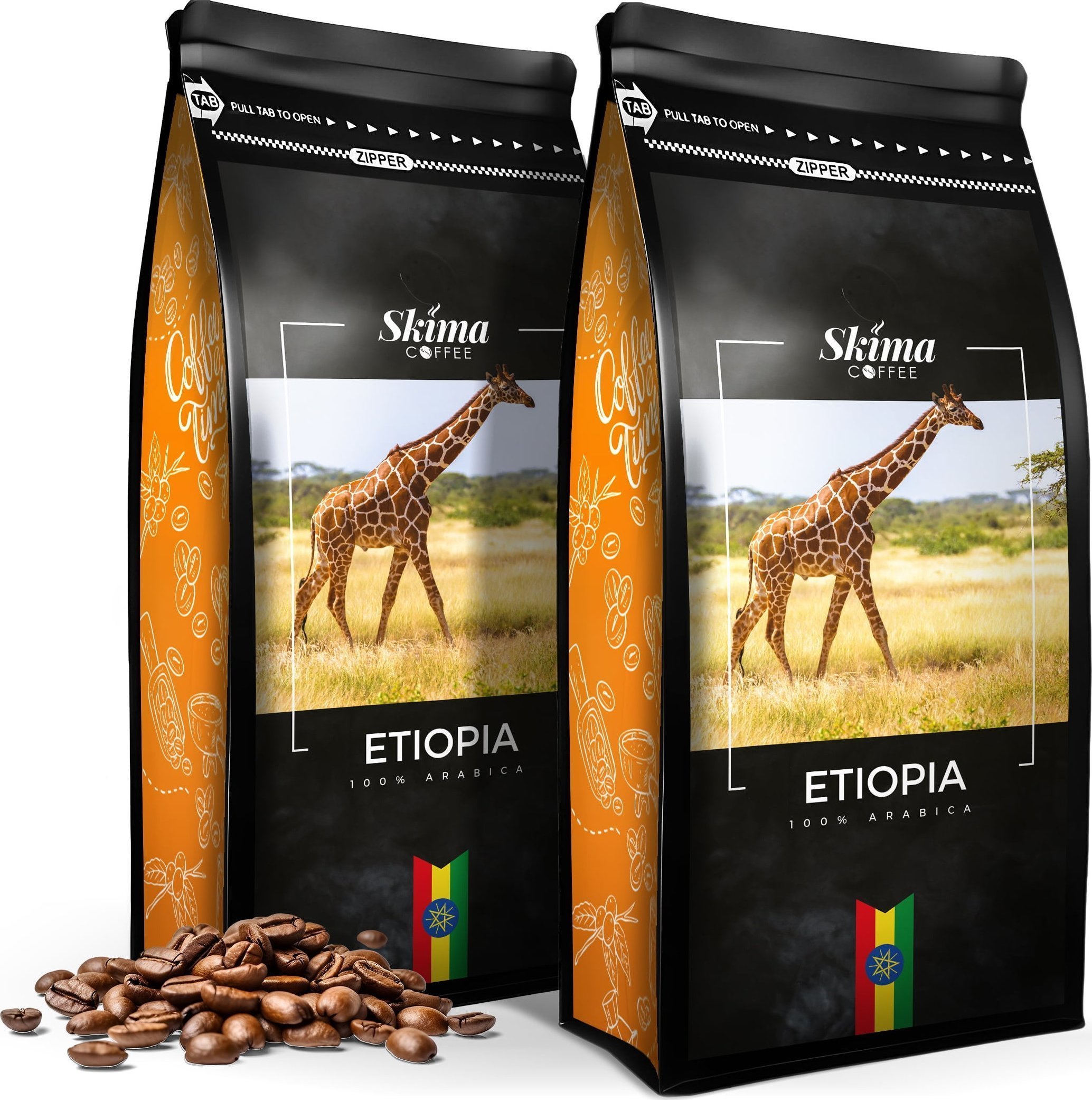 Kawa ziarnista SkimaCoffee Etiopia 2 kg