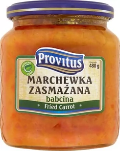 PROVITUS Marchewka zasmażana babcina 480 g - Warzywa w marynacie - miniaturka - grafika 1