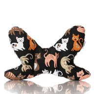 Kołdry i poduszki dla dzieci - Poduszka Podróżna Motylek Antywstrząsowy Minky - miniaturka - grafika 1