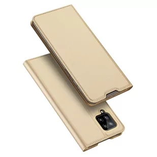 Dux Ducis Etui Skin Pro z klapką do Samsung Galaxy A42 5G złoty - Etui i futerały do telefonów - miniaturka - grafika 1