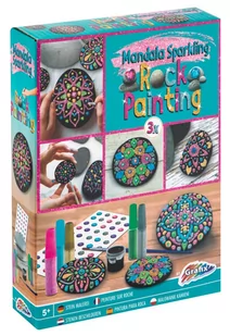 Malowanie na kamieniach , 3 kamienie / 5 brokatowych klejów, - Przybory szkolne Malowanie na kamieniach , 3 kamienie / 5 brokatowych klejów, - Przybory szkolne - miniaturka - grafika 1