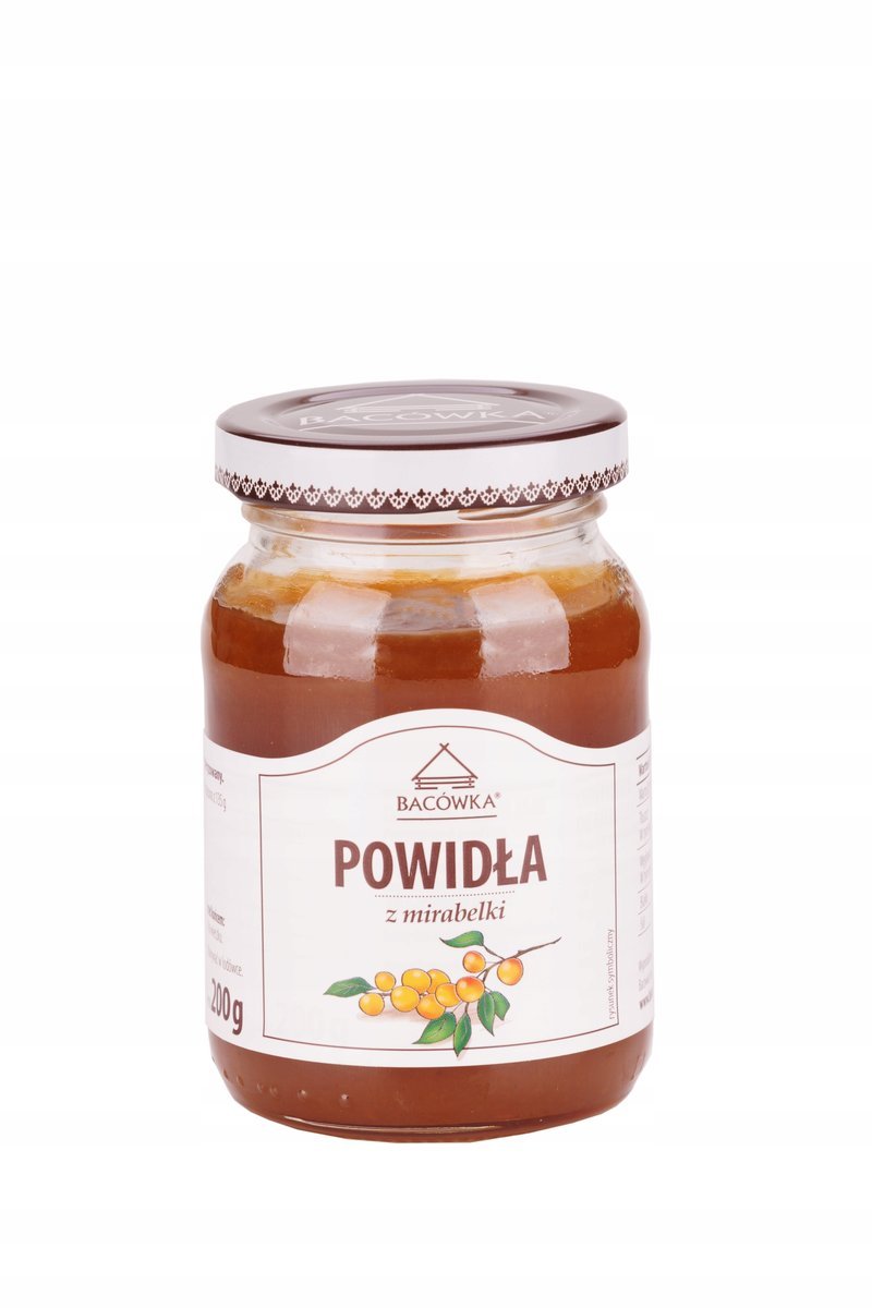 Powidła śliwkowe z mirabelki 200g Bacówka