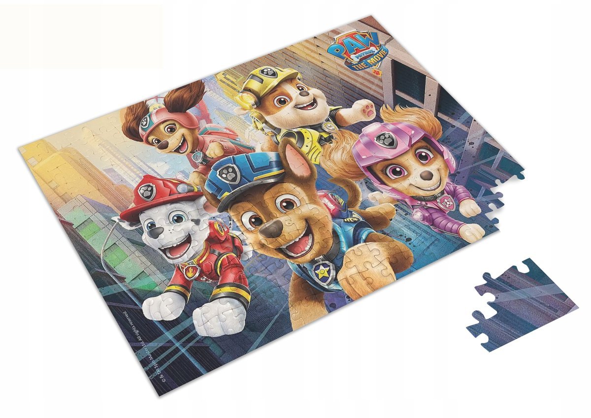 Puzzle Psi Patrol Pieski IMIĘ pudełko A4 120 el. 2