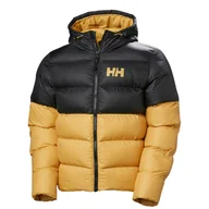 Kurtki męskie - Męska Kurtka zimowa pikowana HELLY HANSEN ACTIVE PUFFY JACKET 53523_389 – Żółty - miniaturka - grafika 1