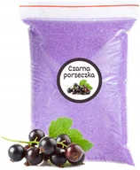 Cukier i słodziki - Cukier Do Waty Cukrowej Czarna Porzeczka 1kg Porzeczkowy Kolorowy Suchy - miniaturka - grafika 1