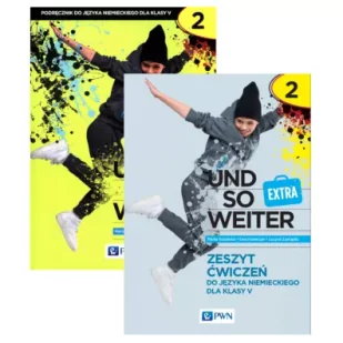 Pakiet: Und so weiter EXTRA 2. Podręcznik i zeszyt ćwiczeń do języka niemieckiego dla klasy 5 - Książki do nauki języka niemieckiego Pakiet: Und so weiter EXTRA 2. Podręcznik i zeszyt ćwiczeń do języka niemieckiego dla klasy 5 - Książki do nauki języka niemieckiego - miniaturka - grafika 1