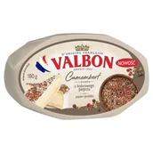 Sery - Valbon Camembert z posypką z kolorowego pieprzu 180 g - miniaturka - grafika 1