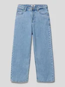 Spodnie i spodenki dla chłopców - Jeansy o kroju baggy fit z 5 kieszeniami model ‘ALEX’ - miniaturka - grafika 1