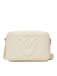 PINKO Torebka Carrie Camera Bag Classic PE 25 PLTT 104336 A26J Écru - Torebki damskie - miniaturka - grafika 1