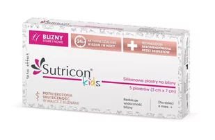 Verco Sutricon Kids Plastry silikonowe na blizny 3x7cm 5 szt - Przeziębienie i grypa - miniaturka - grafika 1