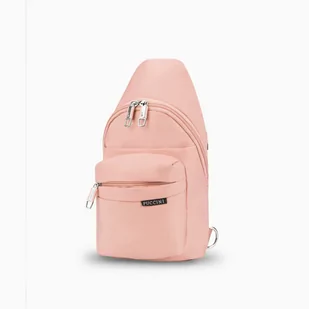 Plecak z jedną szelką PUCCINI ACTIVE COLLECTION TM243 3C Różowy - Plecaki - miniaturka - grafika 1
