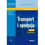 Podręczniki dla liceum - Difin Transport i spedycja Część 2 Spedycja Podręcznik - Radosław Kacperczyk - miniaturka - grafika 1