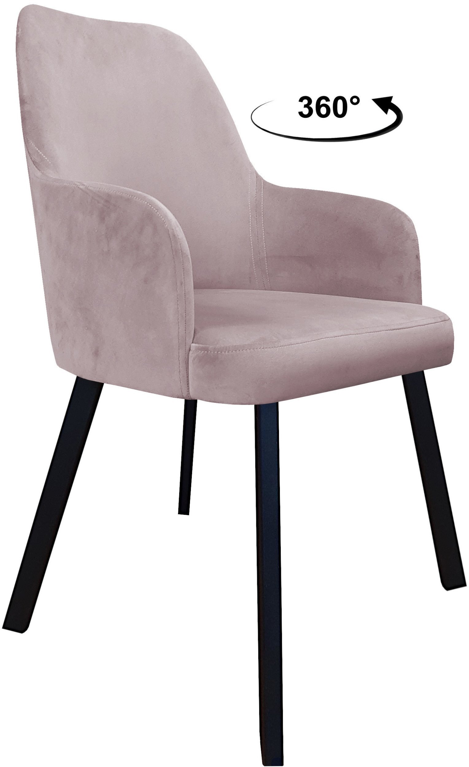 Krzesło obrotowe WESTA noga Profil czarna MG55