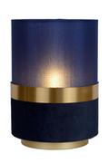 Lampy stojące - Lucide Tusse 10508/01/35 lampa stołowa lampka 1x40W E14 niebieska - miniaturka - grafika 1