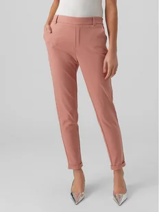Vero Moda Chinosy Maya 10225280 Różowy Regular Fit - Spodnie damskie - miniaturka - grafika 1