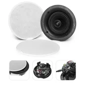 Głośniki estradowe - Power Dynamics CSH65, zestaw głośników sufitowych, wzmacniacz, Bluetooth, 2 x 60 W, 2 x 6,5" Sky-952.582 - miniaturka - grafika 1