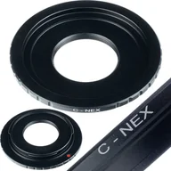Tulejki, adaptery, redukcje do aparatów - Rosfix ADAPTER DO MIKROSKOPU C-MOUNT 25MM SONY E NEX MOCOWANIE A7 A7 II A7R - miniaturka - grafika 1