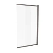 Parawany nawannowe - Welneo Skate 150x100 cm transparenty profil gun metal - miniaturka - grafika 1