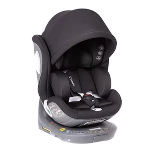 Fotelik samochodowy Orn ISOFIX noga stabilizująca, norma I-Size, obrotowy 360, do 36 kg, czarny - Foteliki samochodowe - miniaturka - grafika 1