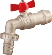 Zawory i kraniki - IDMAR Zawór czerpalny do wody 1/2" DN20 z motylkiem - miniaturka - grafika 1