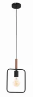 Lampy sufitowe - Candellux FRAME Czarna E27 Lampa wisząca 31-73501 31-73501 - miniaturka - grafika 1