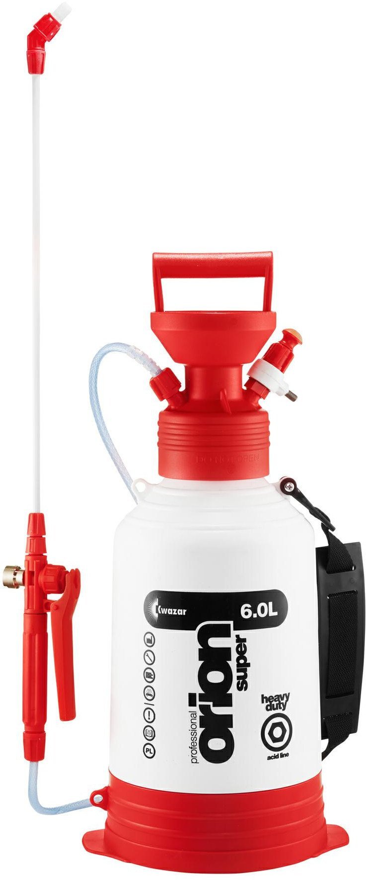 KWAZAR.OPRYSKIWACZ SUPER AIR HD ACID LINE 6L EPDM SPRAYER