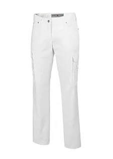 Spodnie damskie - 686 BP BP 1642 21-36l dżinsy damskie, 5-kieszeniowe dżinsy, 230,00 g/m mieszanka materiałów ze stretchem, kolor biały, 36 l 1642 21-36l - grafika 1