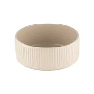 Miski i półmiski - Salaterka Gredis zdobiona 14 cm kremowy - miniaturka - grafika 1