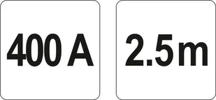 YATO Przewody rozruchowe 400a model YT-83152 - Pozostałe narzędzia ogrodowe - miniaturka - grafika 3
