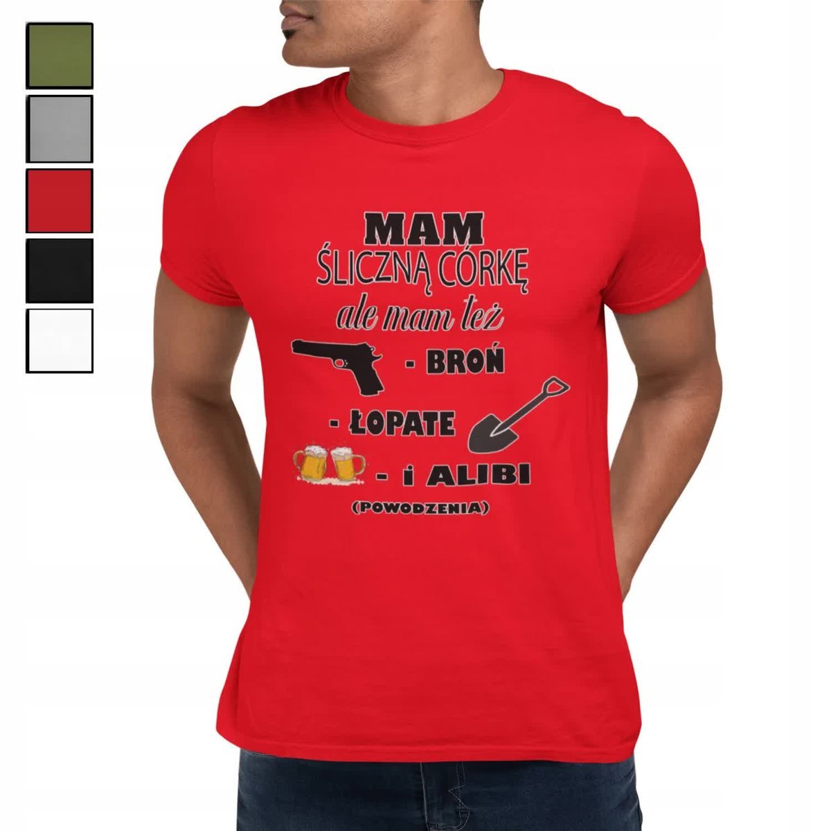 Koszulka T-Shirt Męska Prezent Dla Niego Walentynki Śmieszne Napisy - M