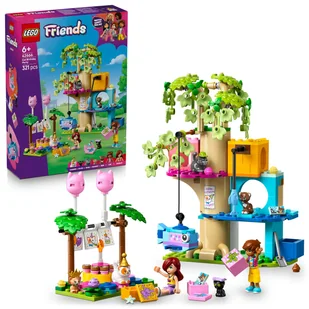 LEGO Friends - Kot Kotki Kocie przyjęcie urodzinowe i domek na drzewie klocki LEGO PREZENT DLA DZIEWCZYNKI - Klocki - miniaturka - grafika 1