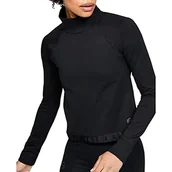 Koszulki i topy damskie - Under Armour Damska koszulka z długim rękawem Coldgear Rush LS - Czarna// (001), XS - miniaturka - grafika 1