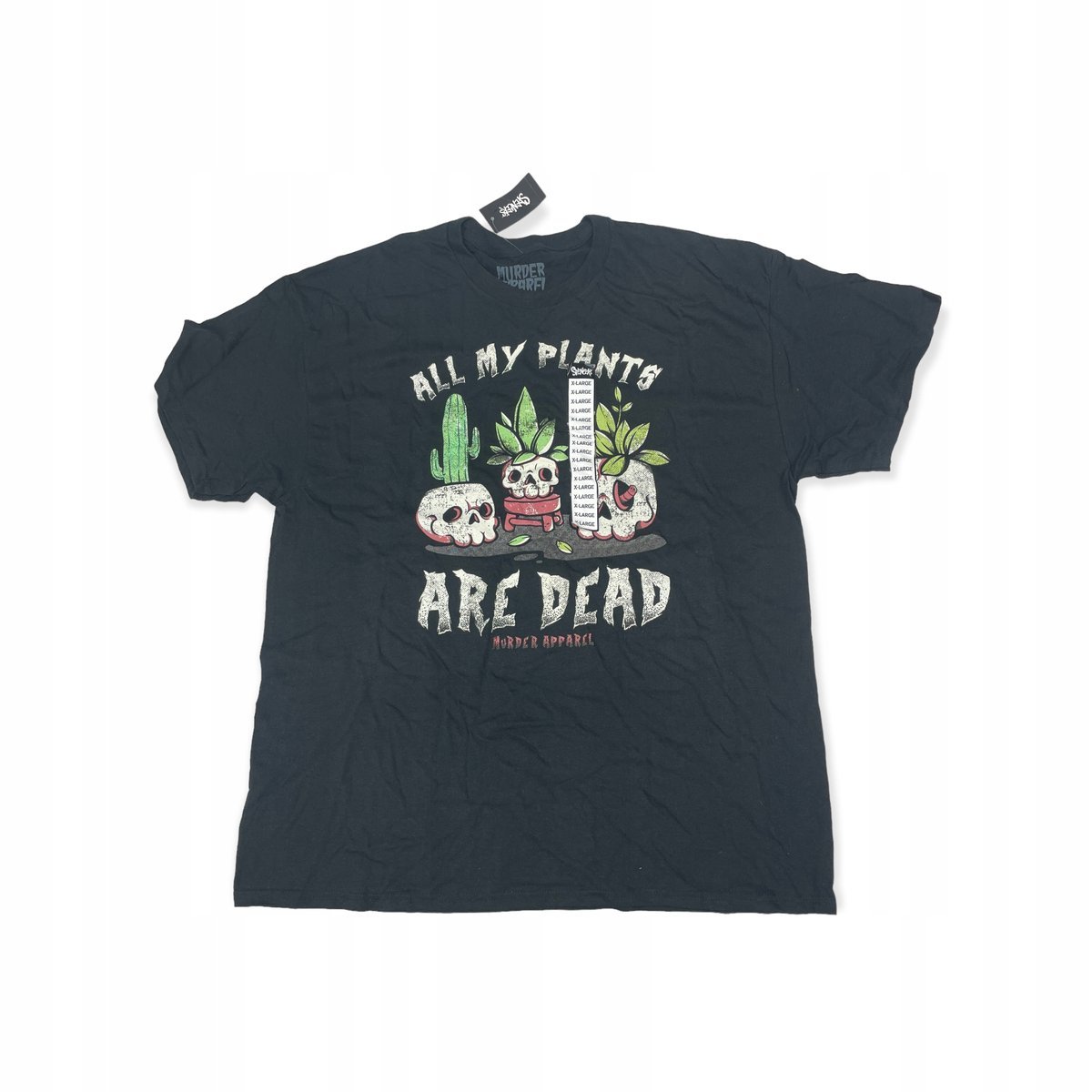 Koszulka T-shirt męski SPENCER'S napisy nadruk XL