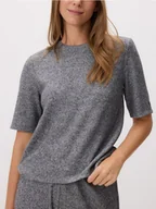 Bluzki damskie - Reserved - Dzianinowa bluzka - jasnoszary - miniaturka - grafika 1