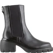 Botki damskie - HÖGL Damskie botki Ami, czarny, 38 EU - miniaturka - grafika 1