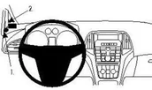 Uchwyty samochodowe do telefonów - ProClip do Opel Astra 10-15 - miniaturka - grafika 1