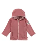 Bluzy i sweterki niemowlęce - Sterntaler Dwustronna kurtka w kolorze czerwonym - miniaturka - grafika 1