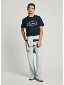 Koszulki męskie - Pepe Jeans Koszulka "Daxton" w kolorze granatowym - miniaturka - grafika 1