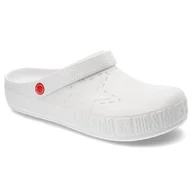 Klapki i japonki męskie - Białe Klapki Big Star Męskie Wodoodporne Buty - miniaturka - grafika 1