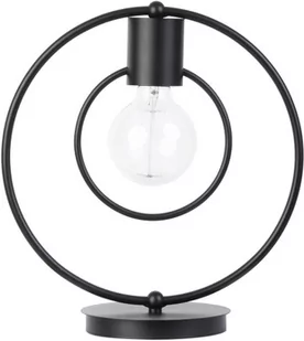Sigma Fredo Koło lampka stołowa 1-punktowa czarna 50104 - Lampy stojące - miniaturka - grafika 1