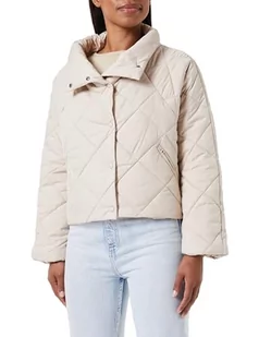 Sisley Damski płaszcz puchowy, Jasny beż 3a6, 38 - Płaszcze damskie - miniaturka - grafika 1