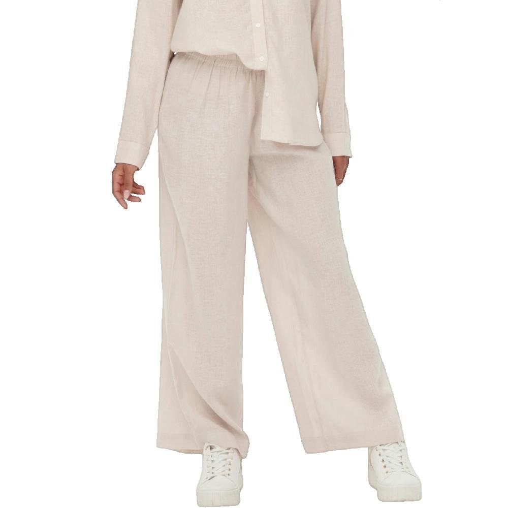 ONLTOKYO HW LEN LINEN BLEND SPODNIE